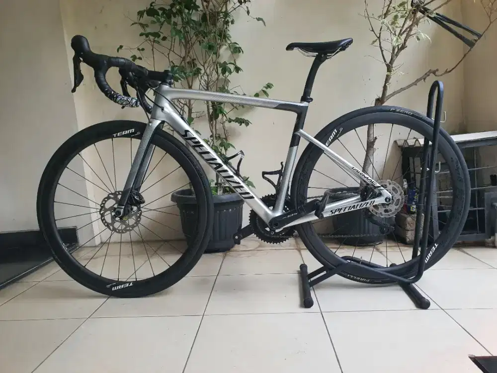 Specialized SL6 Road Bike Size 52 Silver