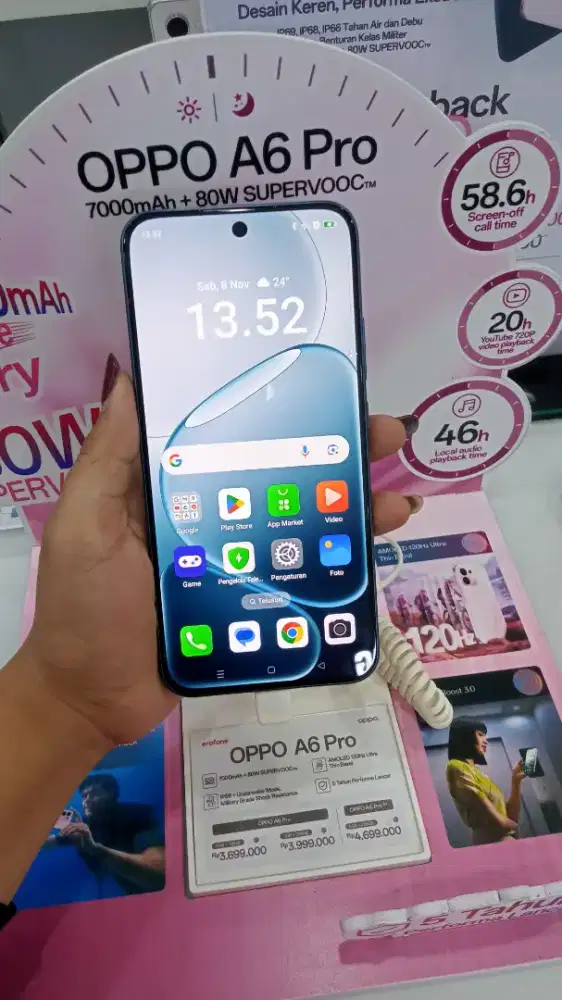 Kredit hp Oppo A6 pro 256GB
