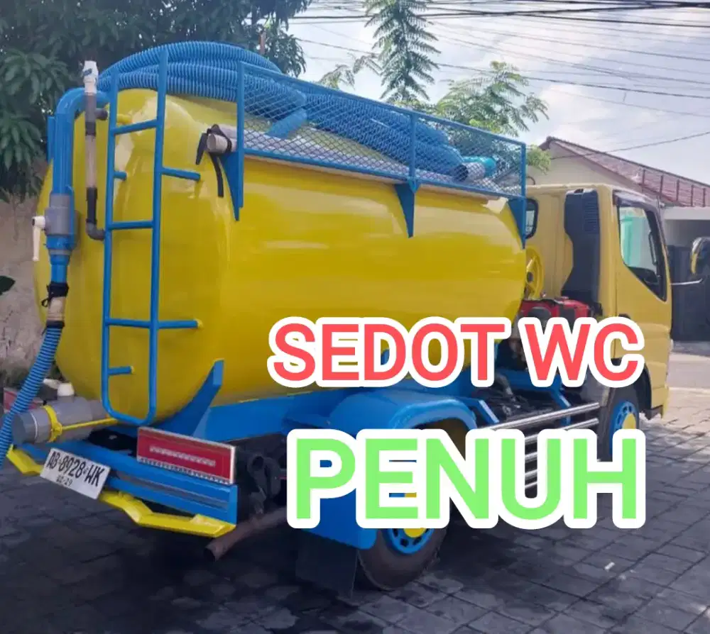 SEDOT WC SAL MAMPET KURAS TANDON SERVIS POMPA RESAPAN SUMUR BOR