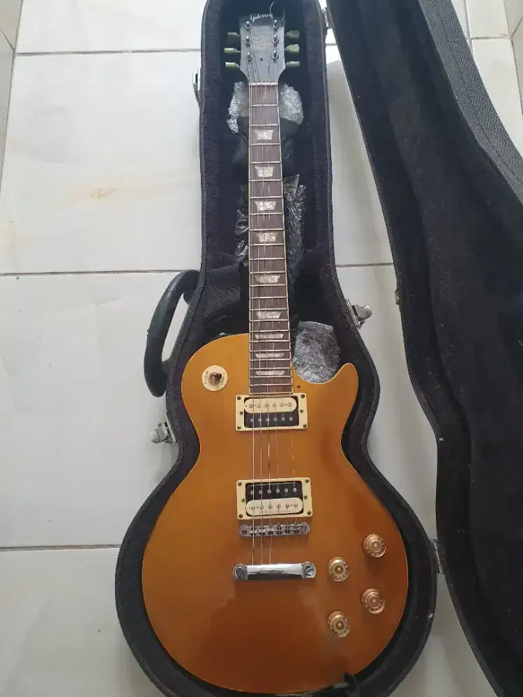 Gibson lespaul gold top slash signature series custom High Quality