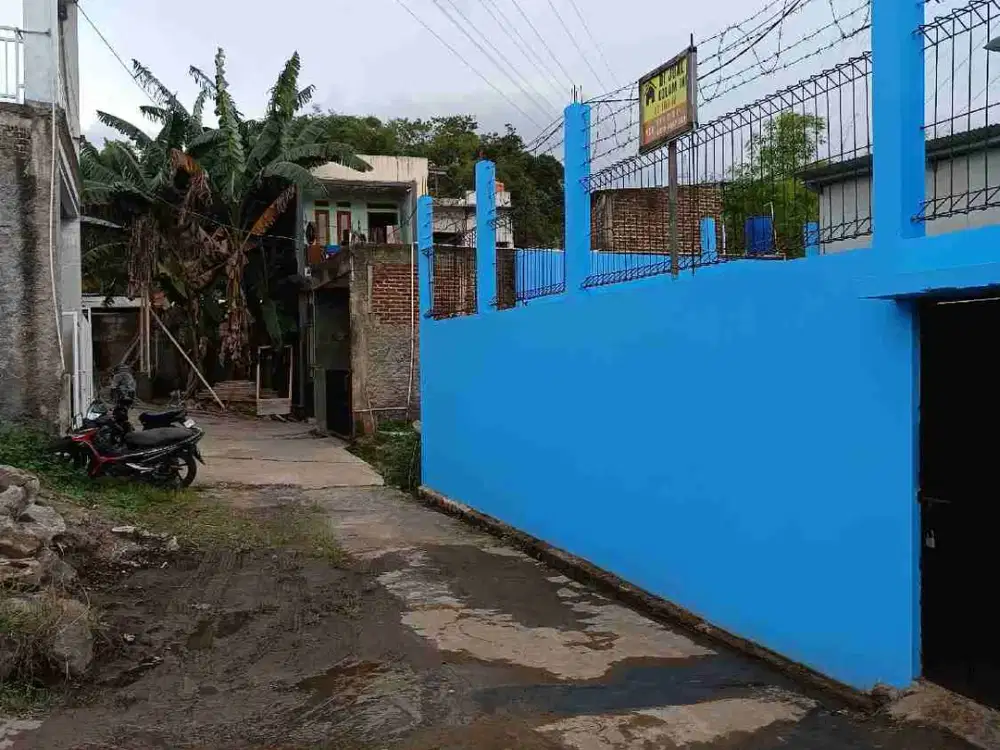 kolam ikan akses mobil sudah di benteng