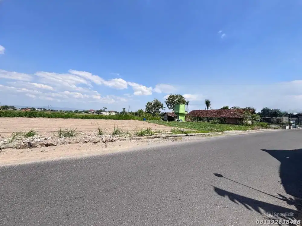 Tanah Strategis SHM Purwomartani Sleman Dekat Kampus Unriyo Yogyakarta