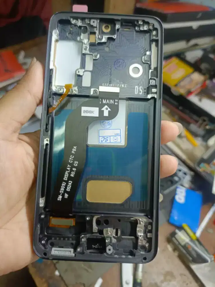Jual Lcd Samsung S22 5g.Lcd yang biasa gratis pasang