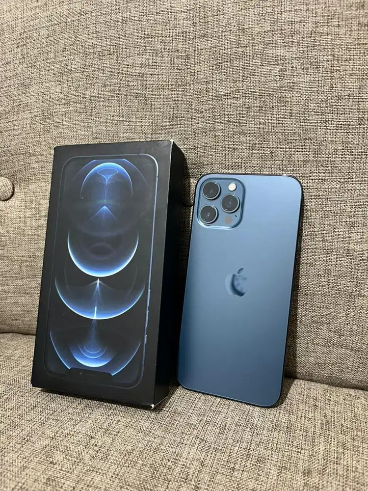 DI JUAL IPHONE 12 PROMAX EX IBOX 256GB MULUS