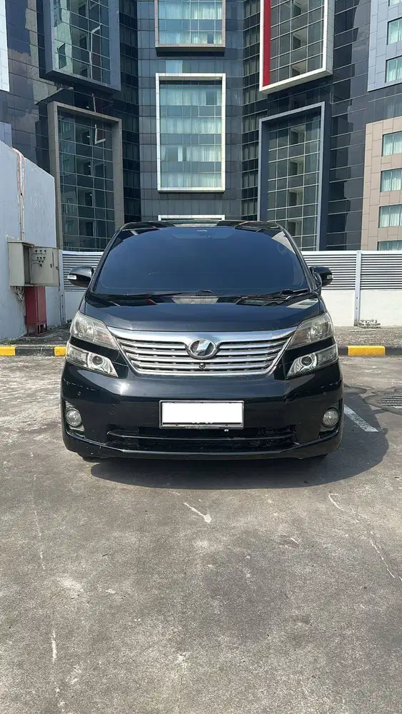 Vellfire 2.4 V 2010 Highest Type Premsound 3 Cam Cool &Hot Box *KREDIT