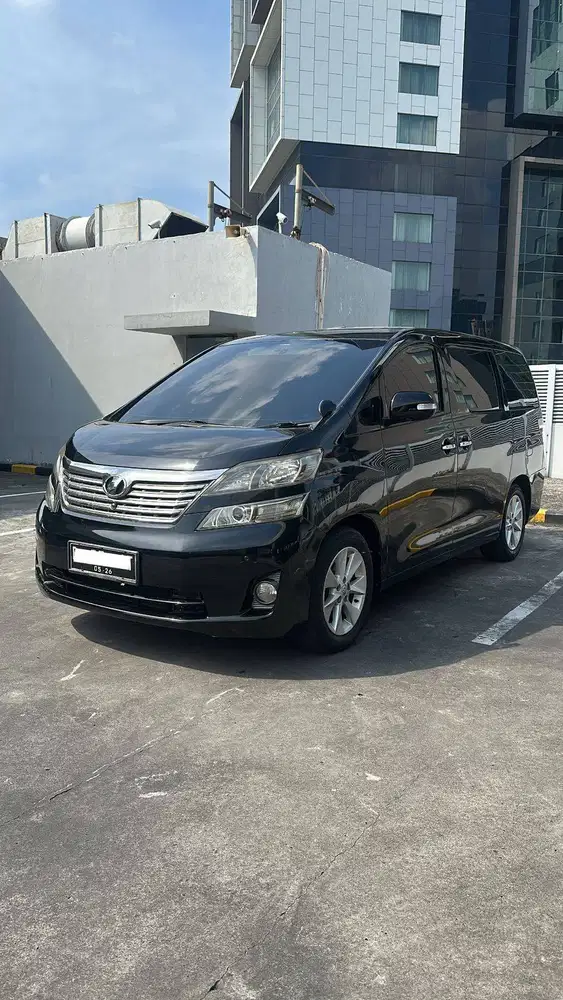 Vellfire 2.4 V 2010 Highest Type Premsound 3 Cam Cool &Hot Box *KREDIT