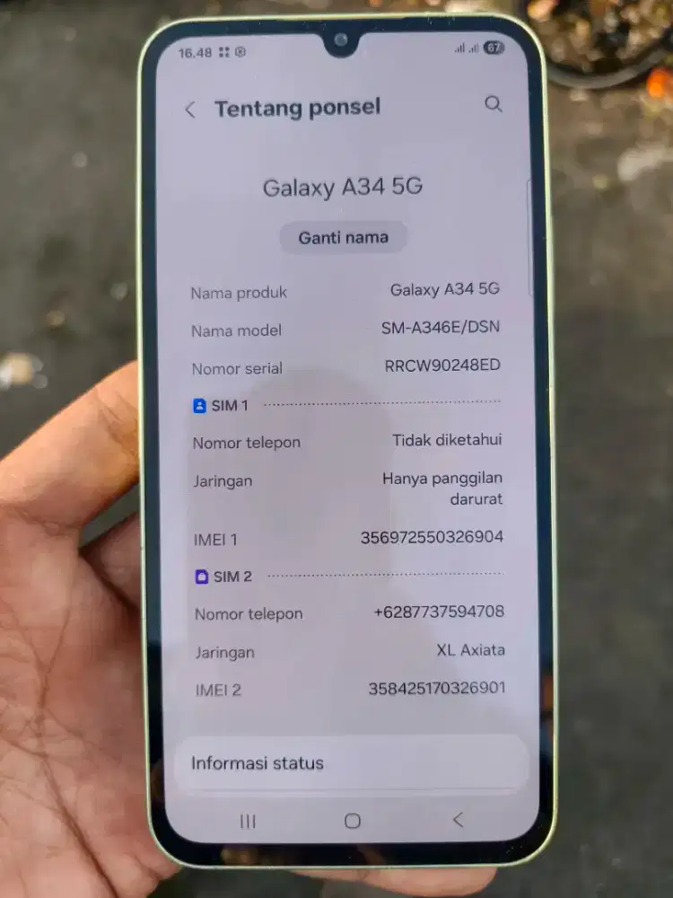 Samsung galaxy A34 5G
