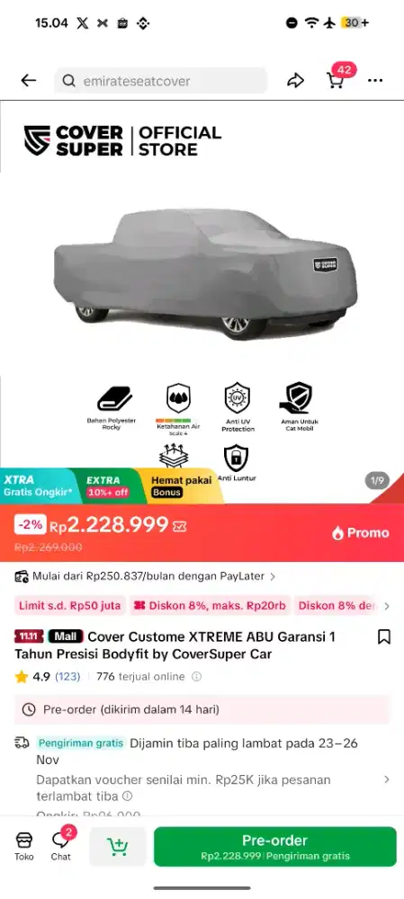 Cover super Byd seal Costume extrame