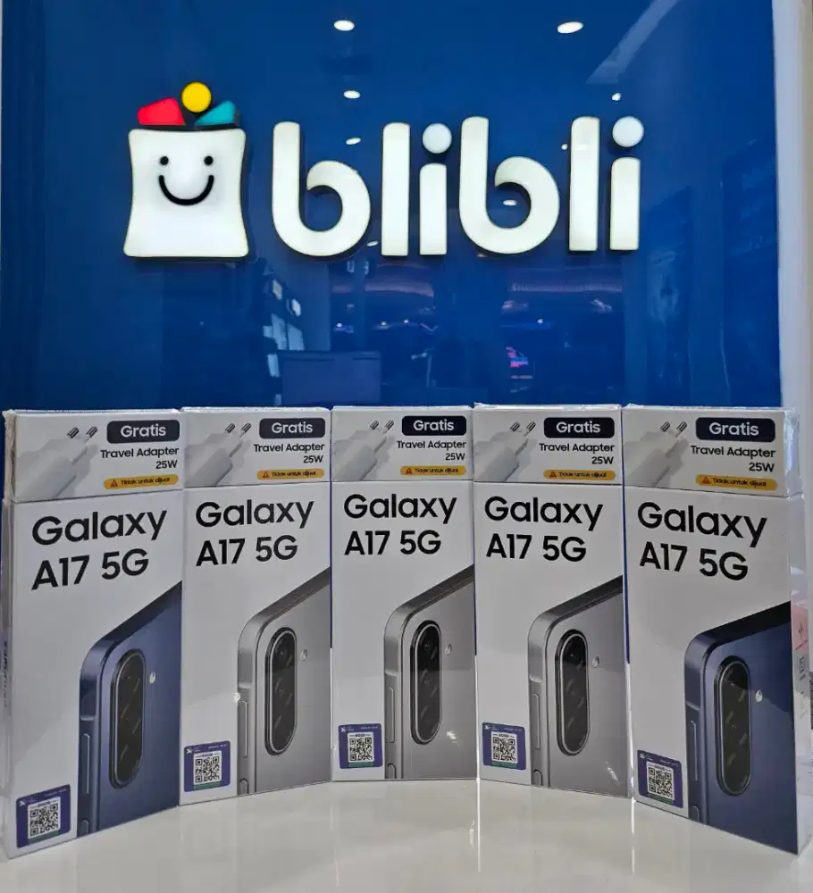 PROMO NEW SAMSUNG GALAXY A17 5G FREE GARANSI HUMAN EROR 6BLN
