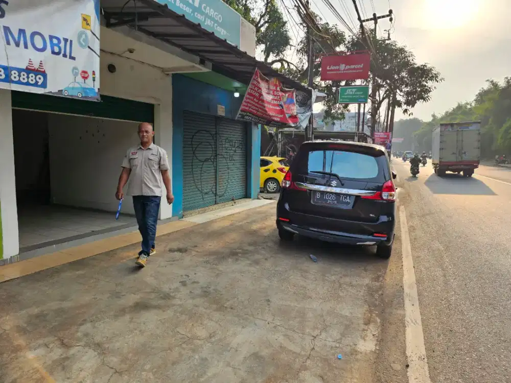 Di Jual Ruko 2 lantai SHM pinggir jalan raya  cilengsi