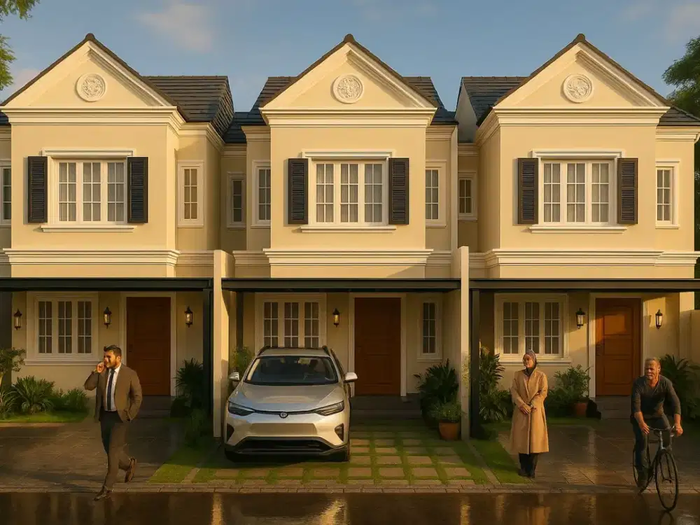 Jual Rumah Gaya American Classic Dekat Pondok Hijau Gegerkalong Setiabudi Mainroad Sersan Bajuri Lembang