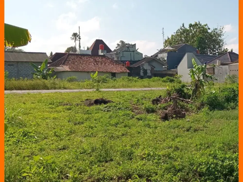 Tanah Jogja SHM Pekarangan View Merapi 3 Menit Jl Kaliurang