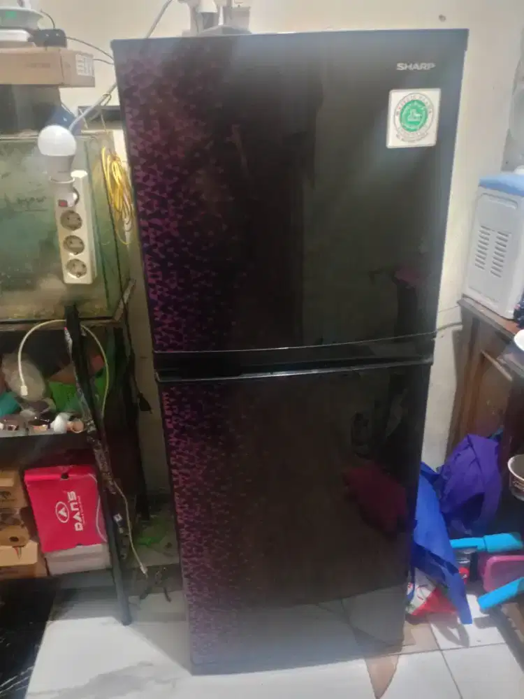 Jual kulkas 2 pintu merk sharp