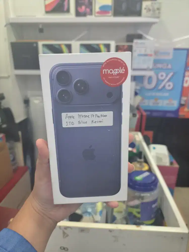 IPhone 17 Pro Max 1TB Deep Blue BNIB Garansi Resmi