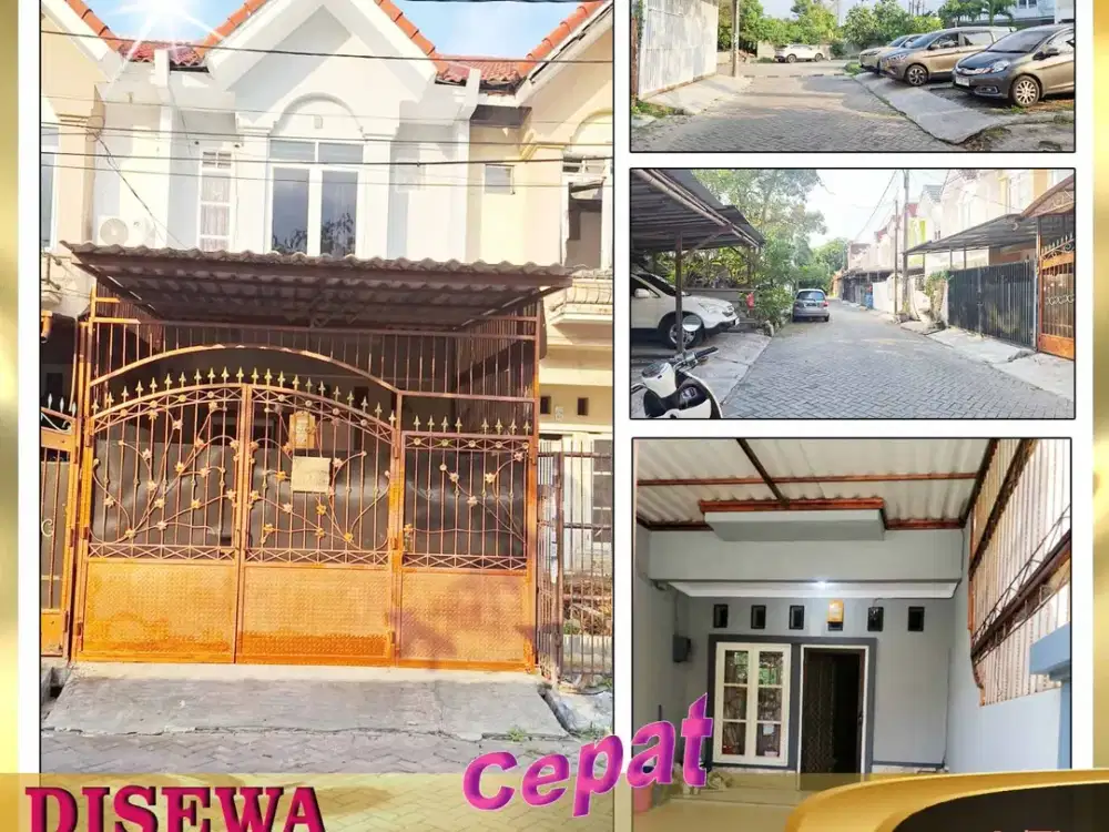 DISEWAKAN Siap Huni, Rapi dan Bersih RUMAH 2,5 Lantai diTaman Palem Lestari Cengkareng - Jakarta Barat