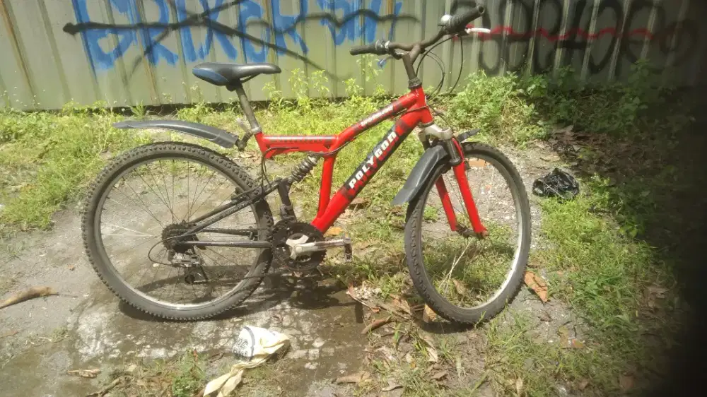 Sepeda Mtb Polygon Broadway pertama/jadul