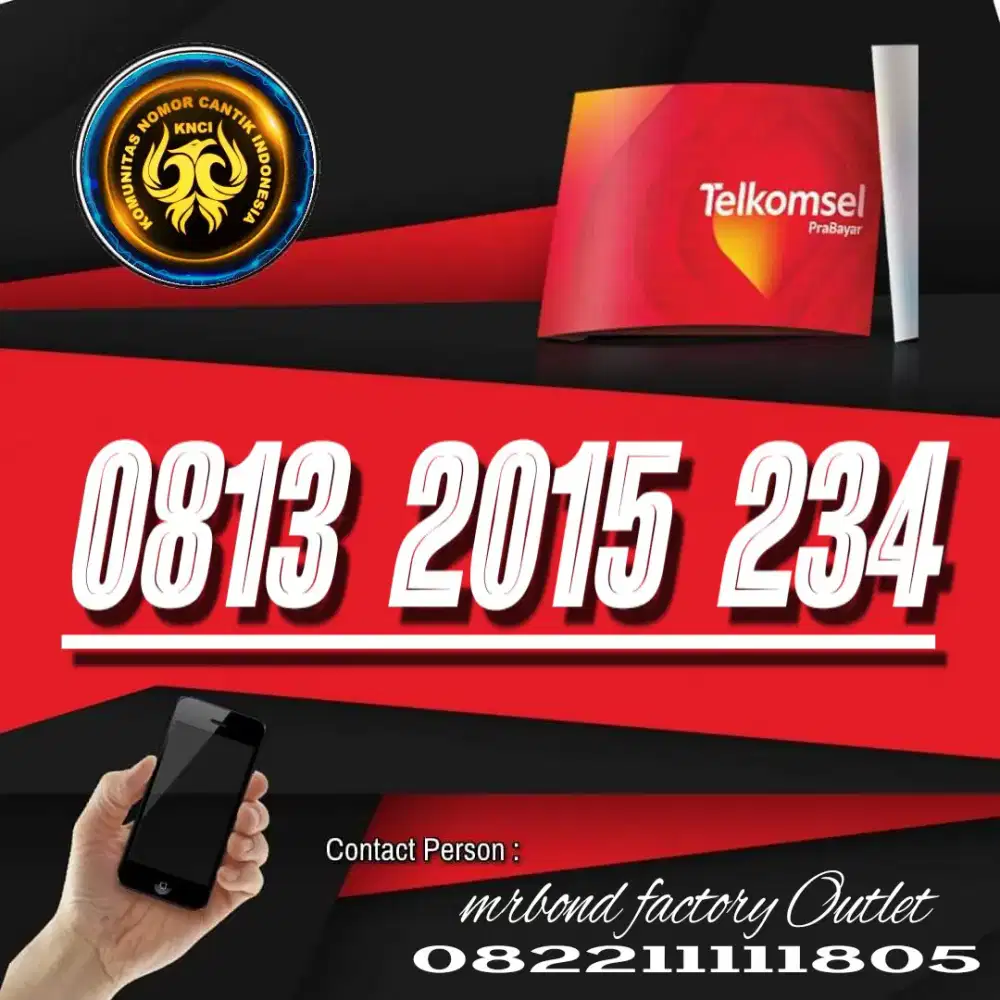 NOMOR CANTIK SIMPATI 11 DIGIT NEW SERIES 2015 234 DJI SAM SOE