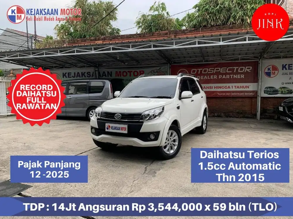Daihatsu Terios R 1.5cc AT Th.2015 //  RECORD DAIHATSU FULL RAWATAN