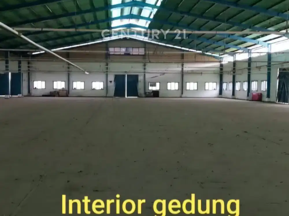 Pabrik Siap Pakai Kawasan Industri Karawang LT 3 Hektar LB 4000m²