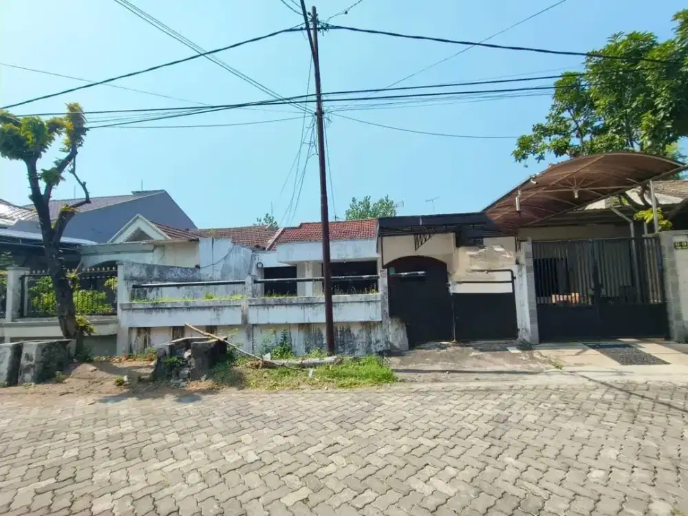 Rumah Hitung Tanah Villa Kalijudan STRATEGIS, ROW 2,5 MOBIL
