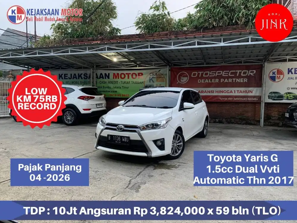 Toyota Yaris G 1.5cc Dual Vvti Automatic Th'2017