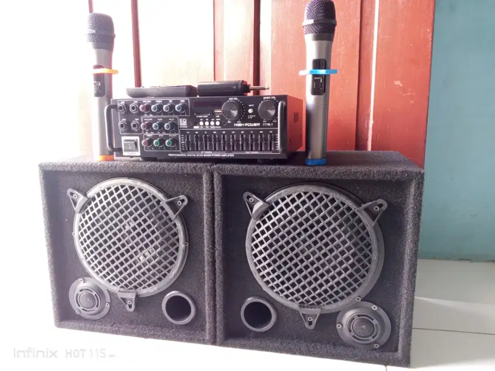 Paket soun d karaoke 8 in wireless