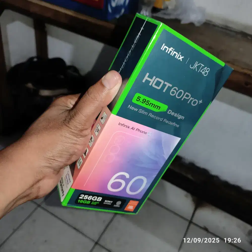 Infinix Hot 60 Pro Plus 8/256GB Baru Segel