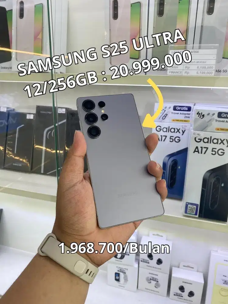 SAMSUNG S25 ULTRA BISA KREDIT ATAU CASH TANPA DP DAN BUNGA 0%