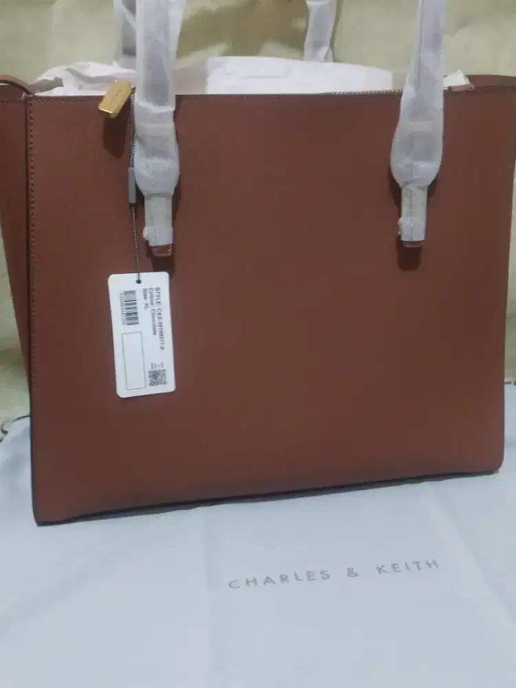 Tas C&K Tote Bag Sansa Coklat