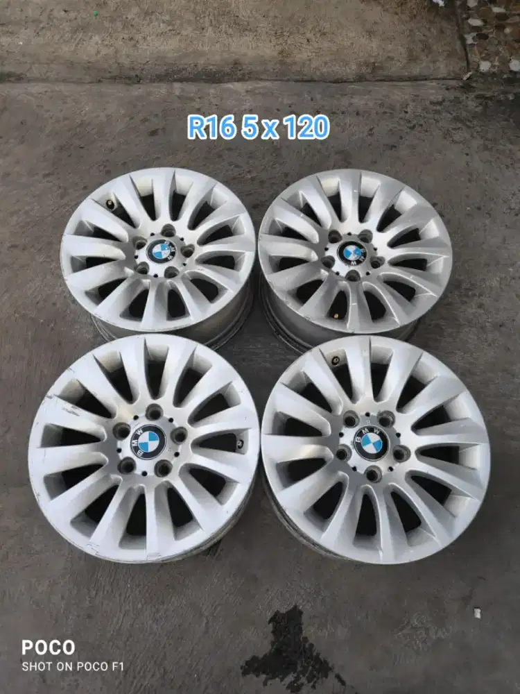 Oem BMW E90 R16 pcd 5 x 120 lebar 7 offset 31