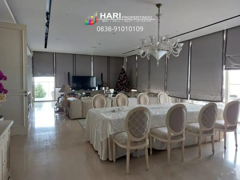 DIJUAL CEPAT Apartemen The Residence at Dharmawangsa Kebayoran Baru 3BR size 453sqm - Limited Unit Dekat ke MRT /Gate Toll