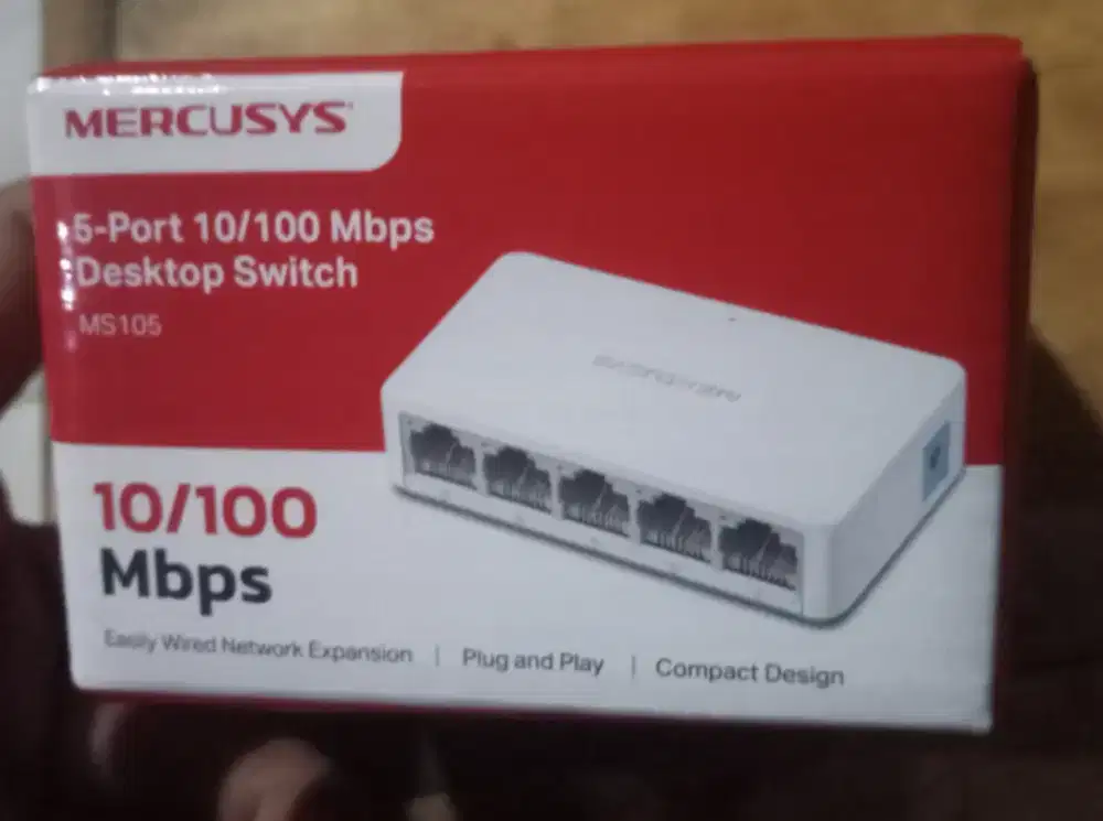 Switch Port LAN (Mercusys-MS105)