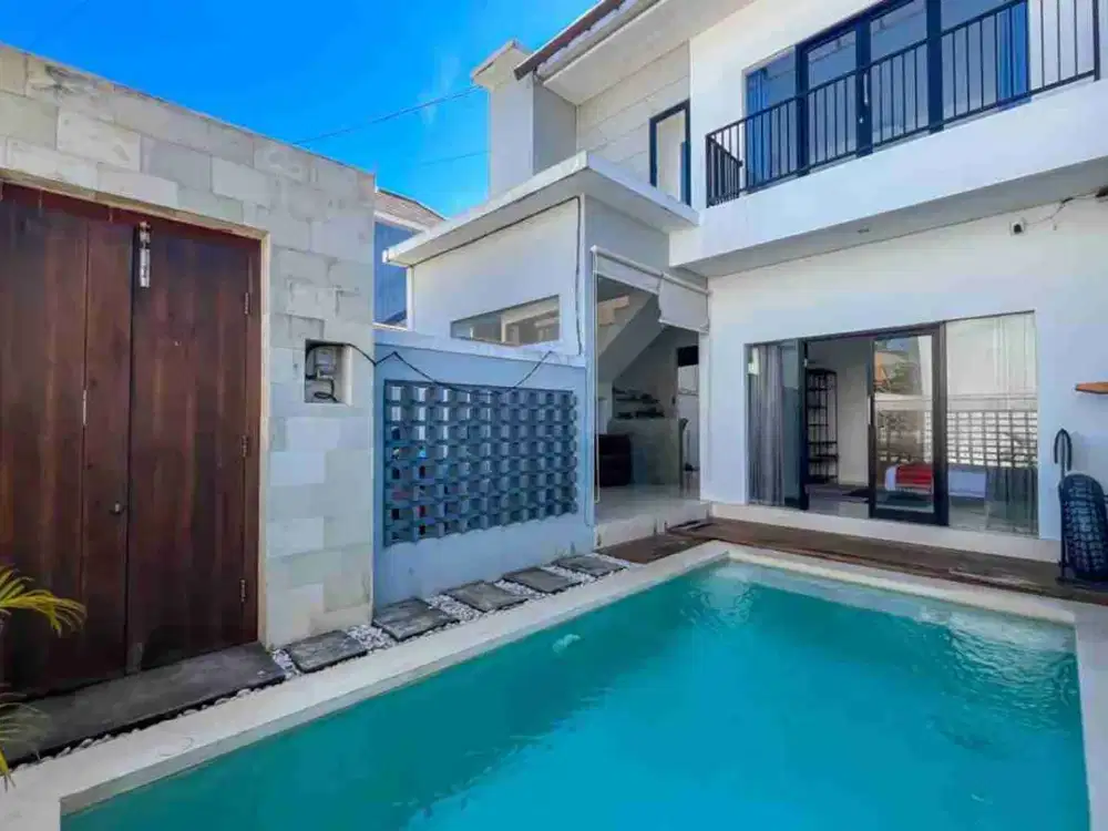 Villa Modern Minimalis Dengan Design Semi Open Dekat Karma Kandara Ungasan