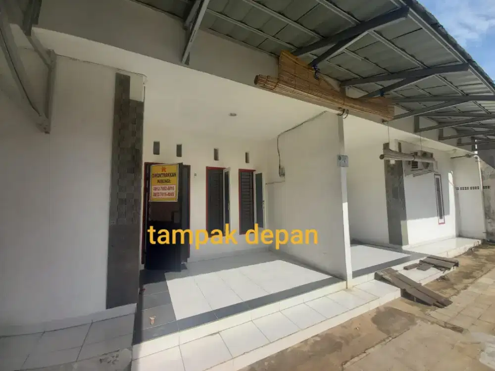 Kontrakan Rumah dekat pusat kota Palembang