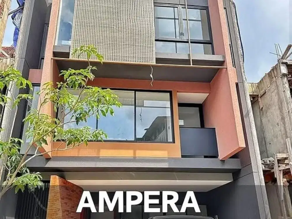 RUMAH MEWAH BRAND NEW LOKASI STRATEGIS DI AMPERA JAKARTA SELATAN