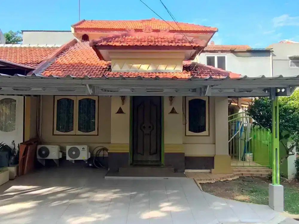 DIJUAL CEPAT RUMAH HOEK BONUS TANAH LEBIH