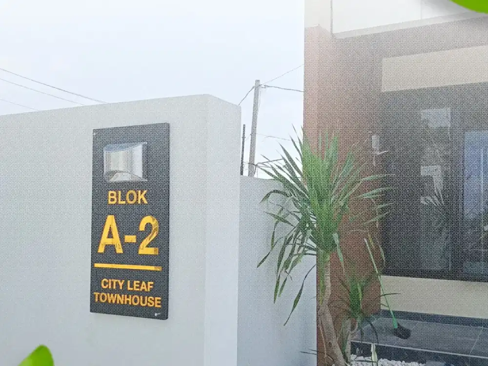 PERUMAHAN CITY LEAF TOWNHOUSE BANYUMANIK