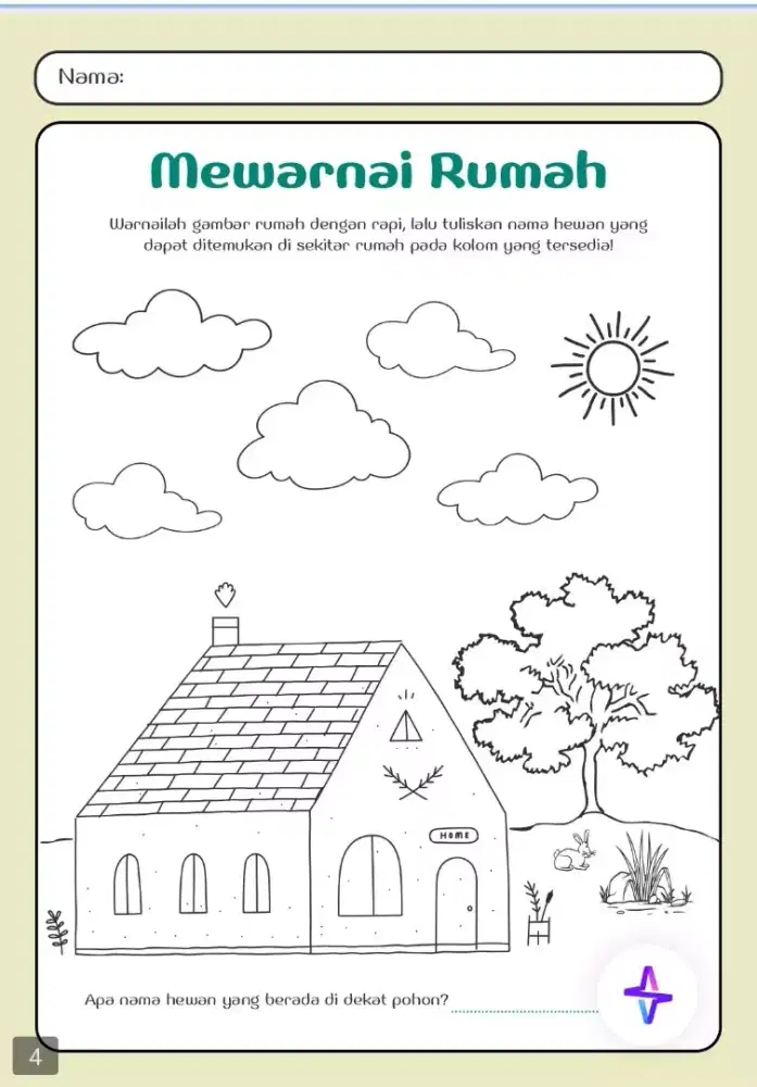 Worksheet Anak TK-Sd Format Pdf Digital  ht