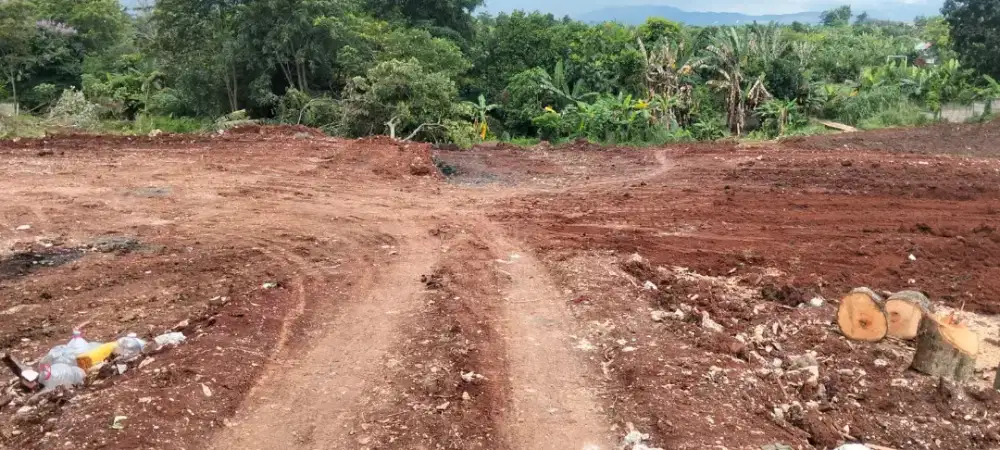 Djual cpt tanah 1hektar shm 6 buku msuk mobil lokasi Cilangkap tapos