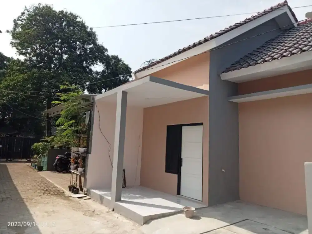 Dijual rumah baru siap huni bebas banjit di Jatikramat JatiAsih Bekasi