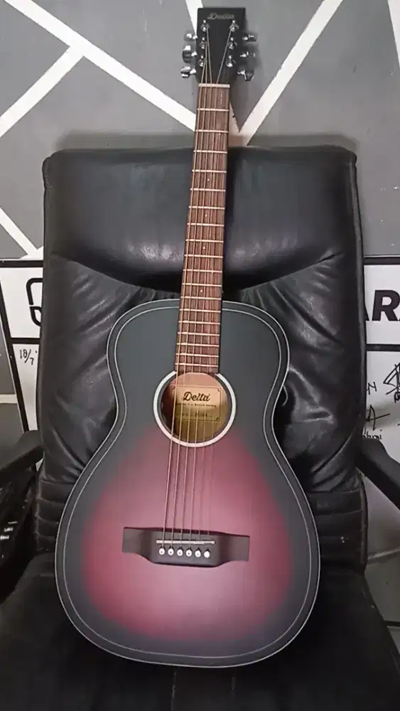 Gitar Akustik Elektrik 3/4 Delta DF-100E