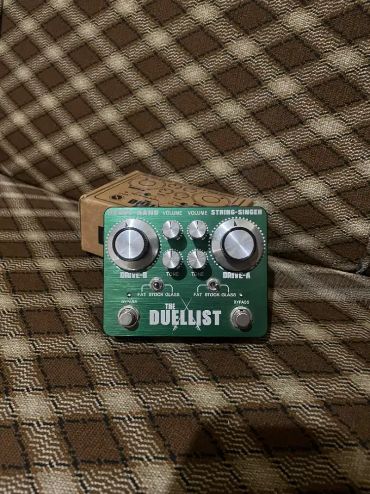 King Tone THE DUELLIST Dual Overdrive/Booster and Distortion