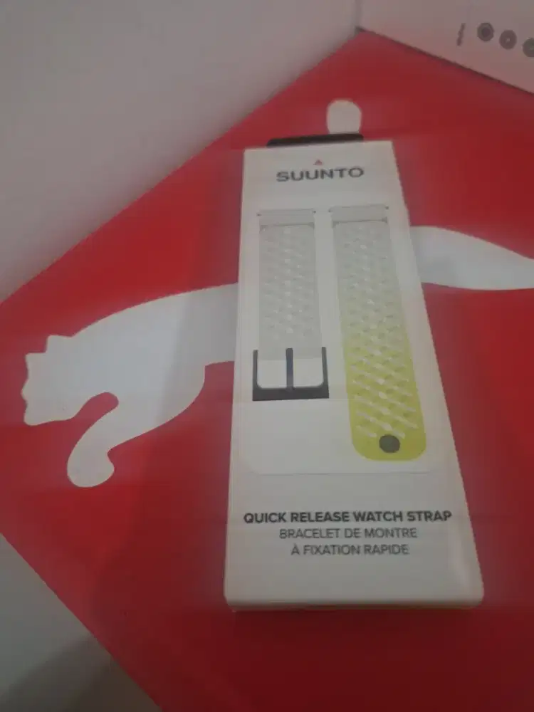 Tali Jam Suunto Race S Titanium | White Canary | 22m.