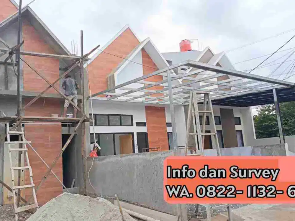 Rumah 1 Lantai + Rooftop di Bintara dekat Stasiun Cakung