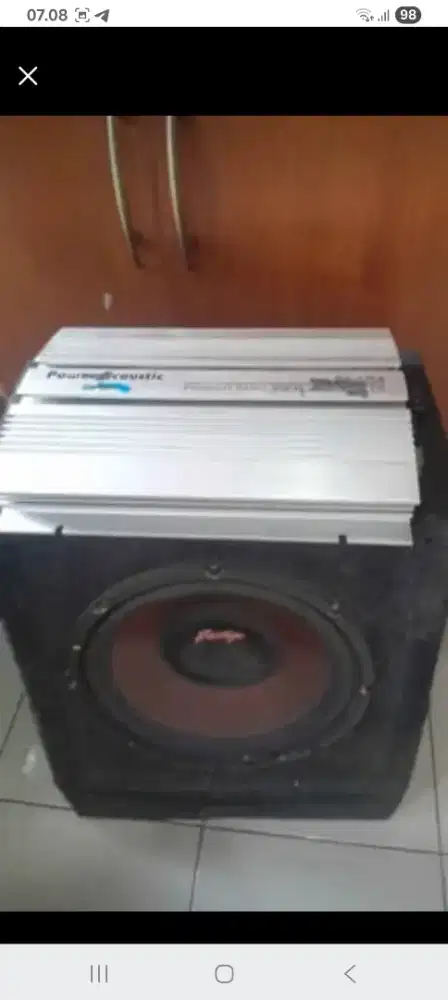Power ampli, subwoofer,