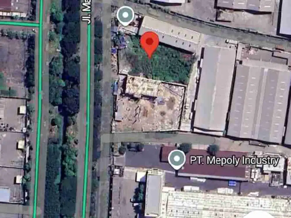 DIJUAL TANAH RAYA MARGOMULYO KOMPLEK PEEGUDANGAN TANDES SURABAYA