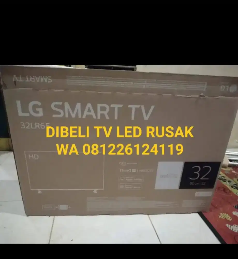 DIBELI TV LED Rusak