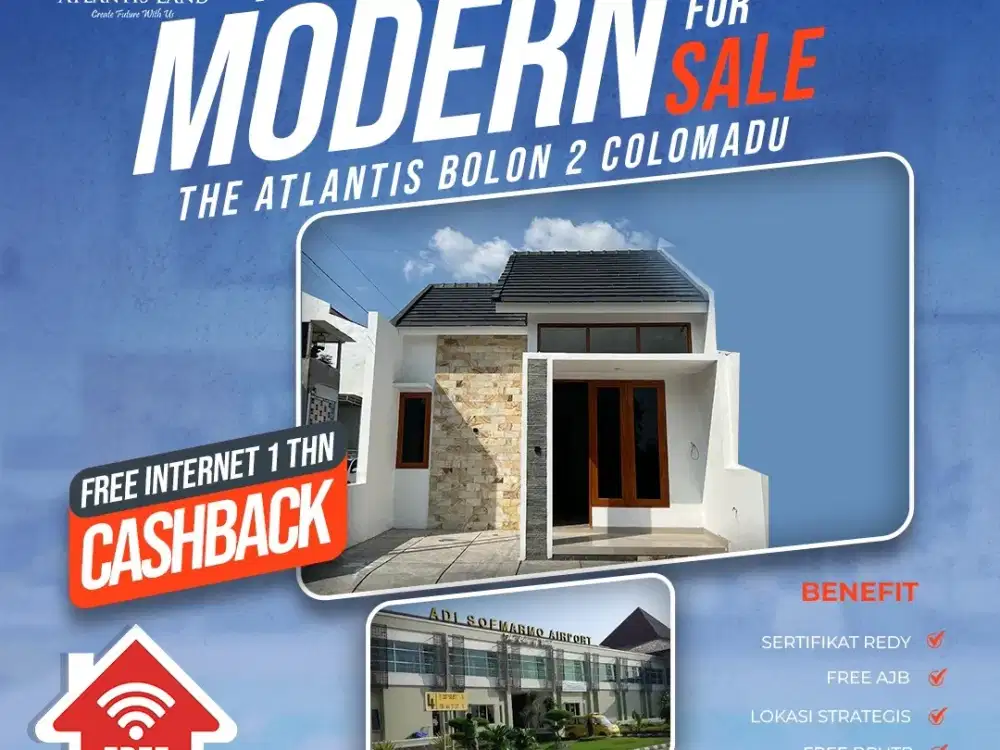 RUMAH 1 LANTAI DI BOLON COLOMADU SOLO DEKAT BANDARA