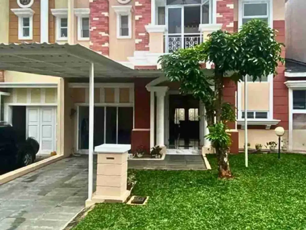 TURUN HARGA Dijual Rumah Alexandrite Gading Serpong Semi Furnished