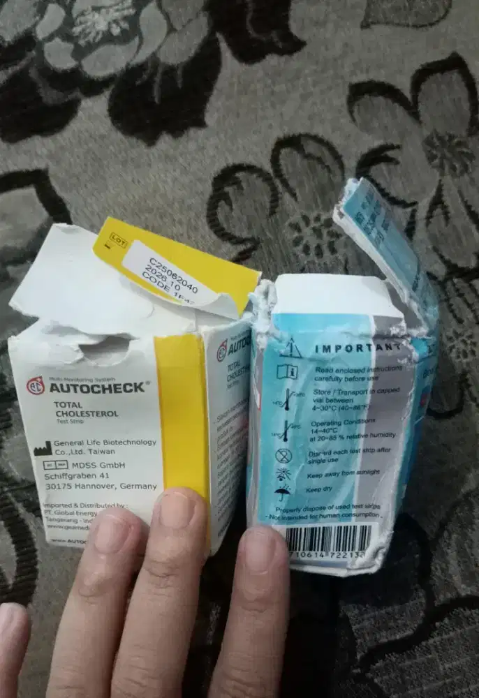 Stick kolesterol Easytoch n Autocheck